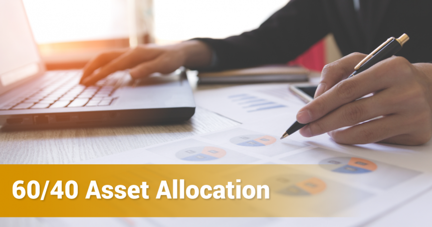 60-40 Asset Allocation Strategy Banner